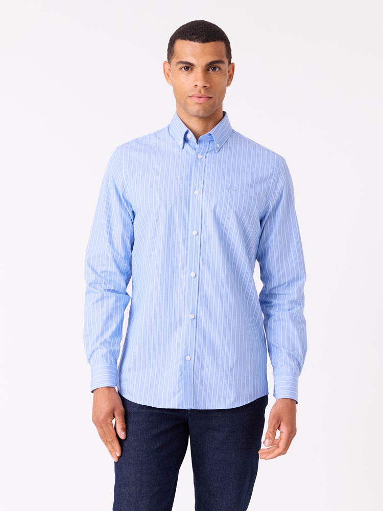 Avenue skjorte - Regular fit 7513217_EAX-JEANPAUL-W25-Modell-Front_2587_Avenue skjorte - Regular fit EAX_Avenue skjorte - Regular fit EAX 7513217.jpg_