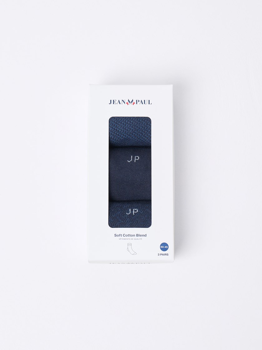 7513365 EM6 7513365_EM6-JEANPAUL-W25-Front_4469_Nobel 3 pk sokker_Nobel 3 pk sokker EM6_Nobel 3 pk sokker EM6 7513365.jpg_Front||Front