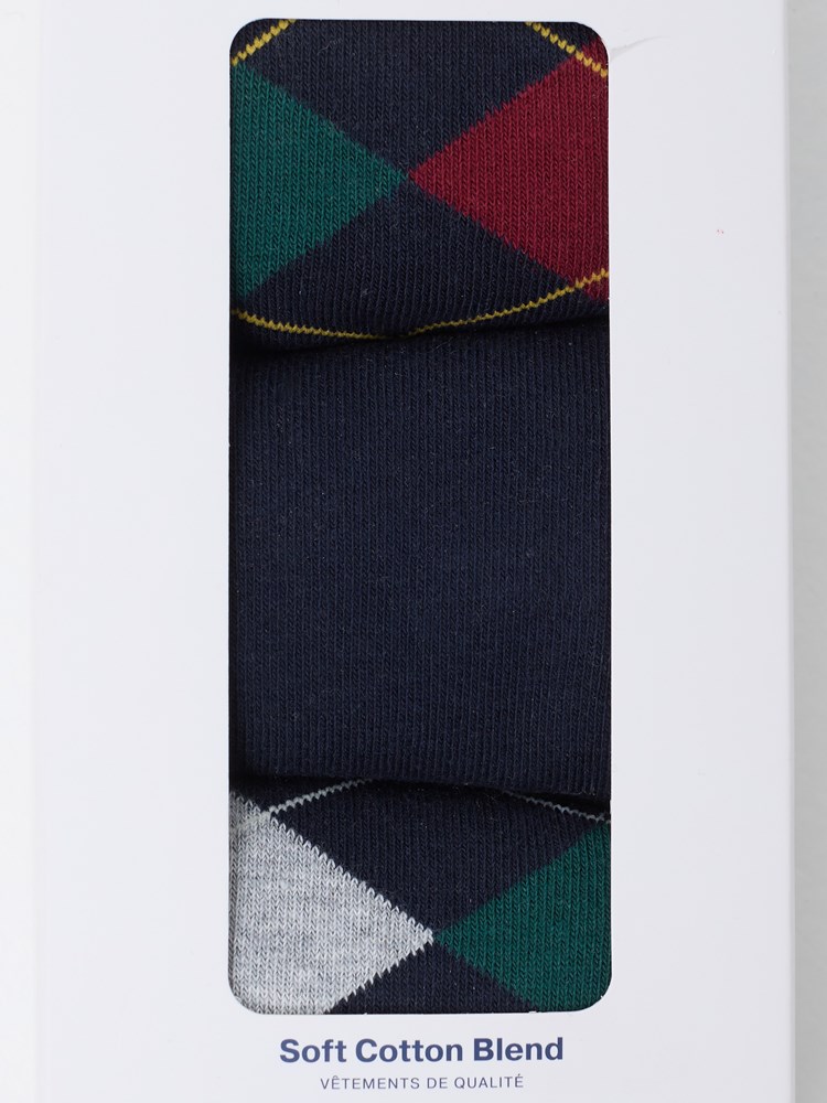 Nobel 3 pk sokker 7513365_GUL-JEANPAUL-W25-Front_624_Nobel 3 pk sokker_Nobel 3 pk sokker GUL_Nobel 3 pk sokker GUL 7513365.jpg_Front||Front