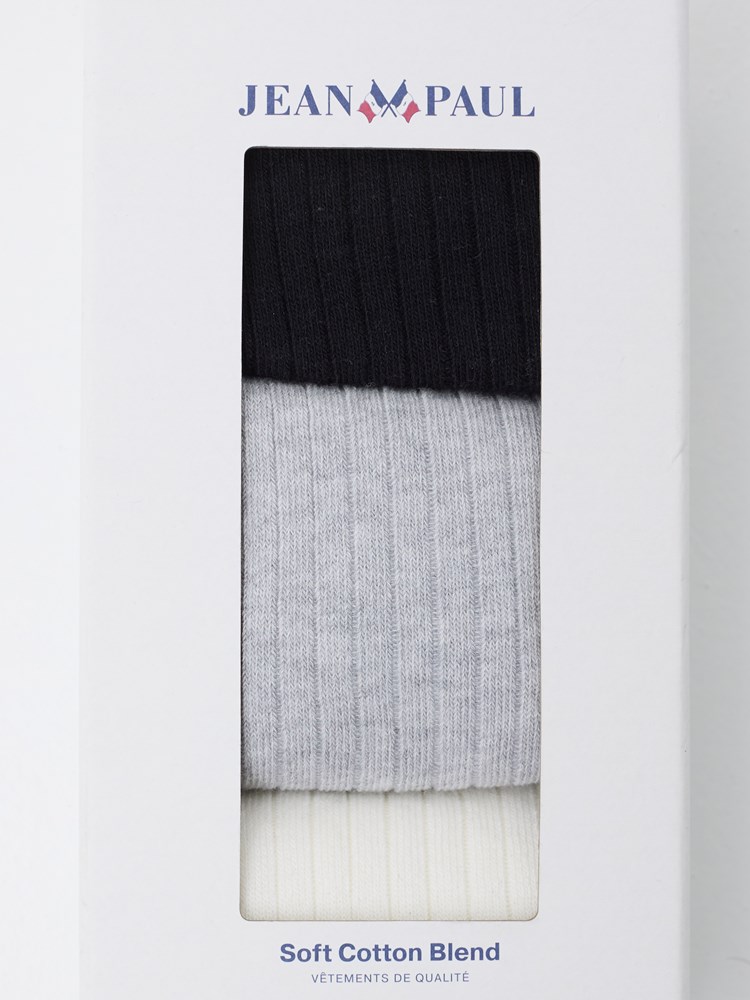 Lina 3 pk sokker 7513452_O79-JEANPAUL-W25-Front_5503_Lina 3 pk sokker O79_Lina 3 pk sokker O79 7513452.jpg_Front||Front
