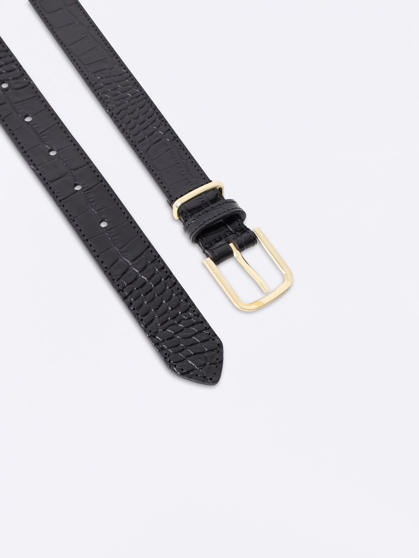 7513810 ID2 7513810_ID2-JEANPAUL-NOS-Front_6387_Calais croco skinnbelte.jpg_Front||Front