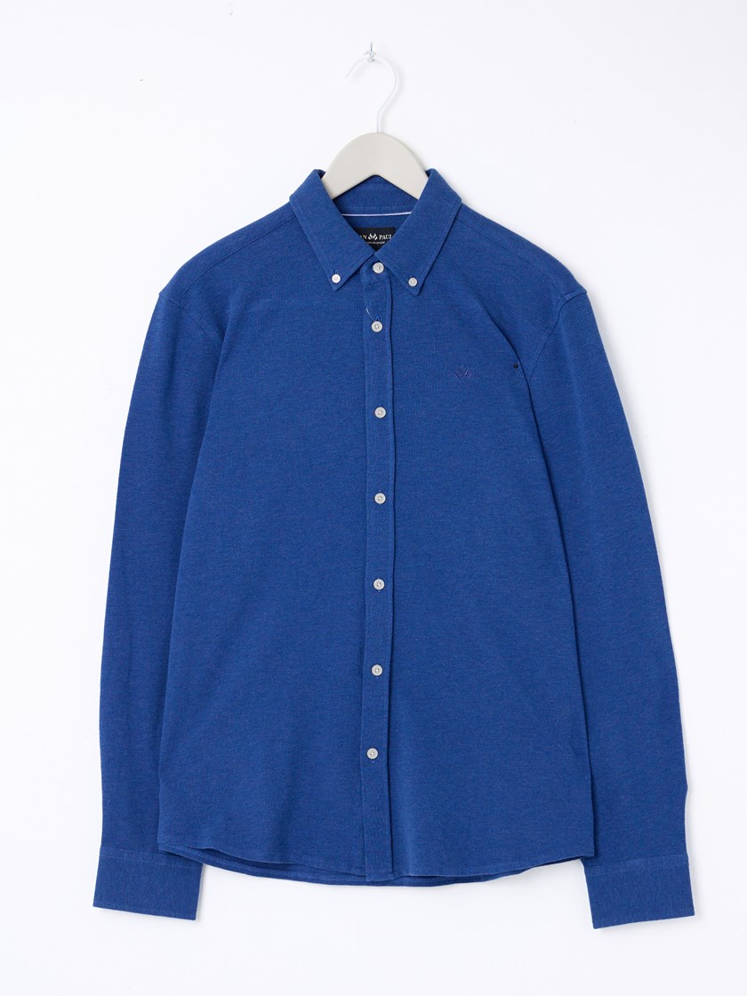 7513921 EGA 7513921_EGA-JEANPAUL-S26-Front_8846_Dominique pique skjorte_Dominique pique skjorte EGA.jpg_Front