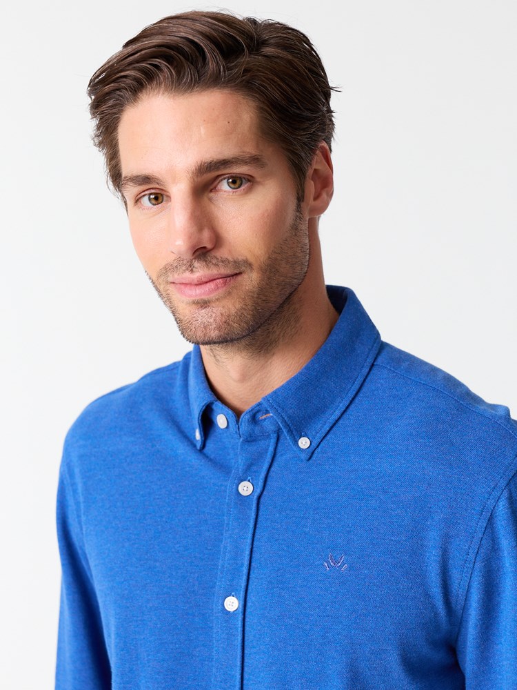 Dominique pique skjorte 7513921_EGA-JEANPAUL-S26-Modell-Front_4260_Dominique pique skjorte EGA.jpg_Front