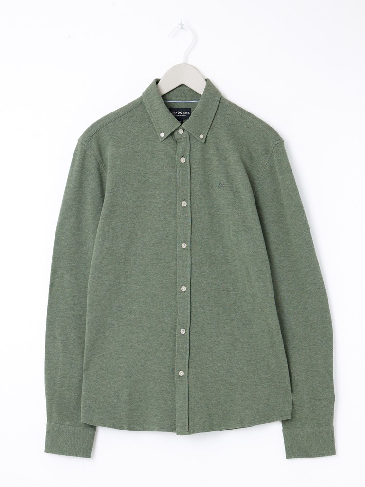 Dominique pique skjorte 7513921_I6U-JEANPAUL-S26-Front_4265_Dominique pique skjorte I6U.jpg_Front