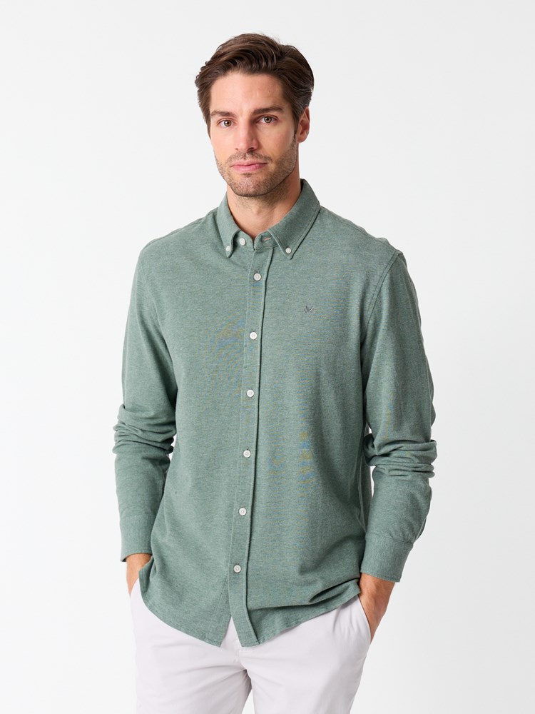 Dominique pique skjorte 7513921_I6U-JEANPAUL-S26-Modell-Front_9693.jpg_Front