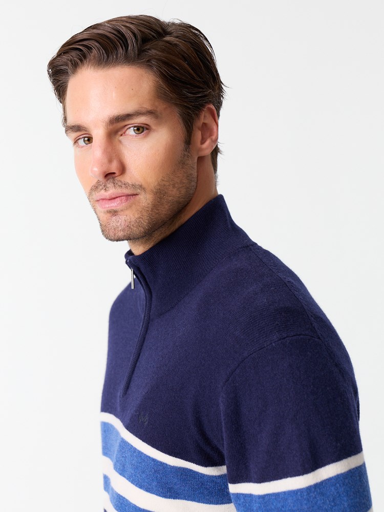 Faustian stripet zipneck 7514001_EM6_Jean Paul_Faustian Stripet Zipneck_W25 (2)_Faustian stripet zipneck EM6_Faustian stripet zipneck EM6 7514001.jpg_