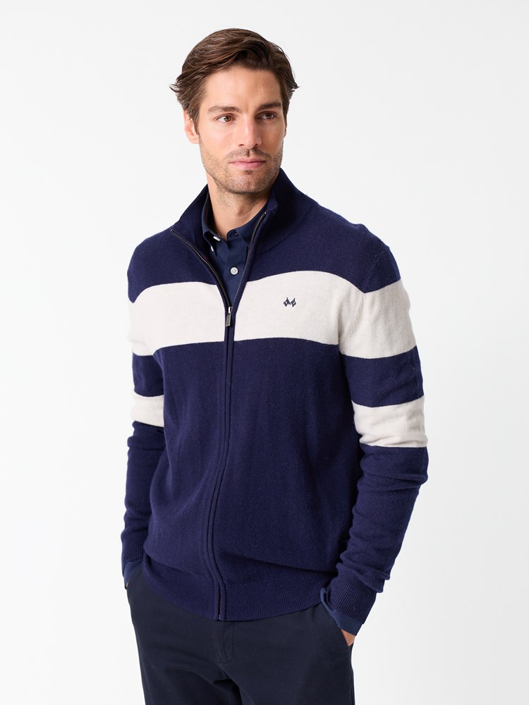 Faustian stripet cardigan 7514002_EM6_Jean Paul_Faustian Stripet Cardigan_W25 (3)_Faustian stripet cardigan EM6_Faustian stripet cardigan EM6 7514002.jpg_