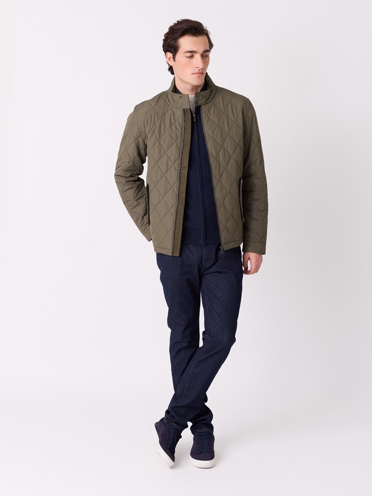 Clement quiltjakke 7514110_GMR-JEANPAUL-S26-Modell-Front_1567_Clement quiltjakke GMR_Clement quiltjakke GMR 7514110.jpg_Front||Front