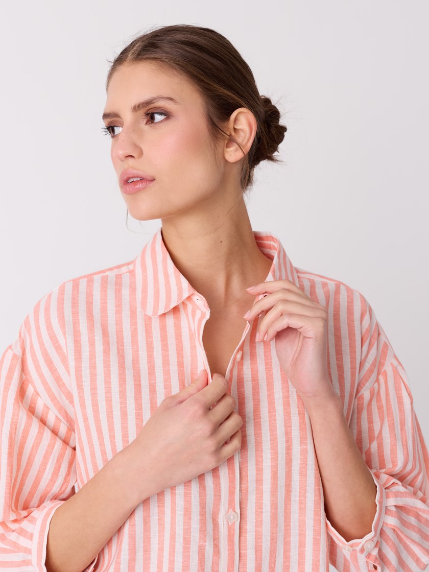 7514371 MNJ 7514371_MNJ_Jean Paul_Brith Stripet Bluse_H26 (4)_Brith stripet bluse MNJ 7514371.jpg_