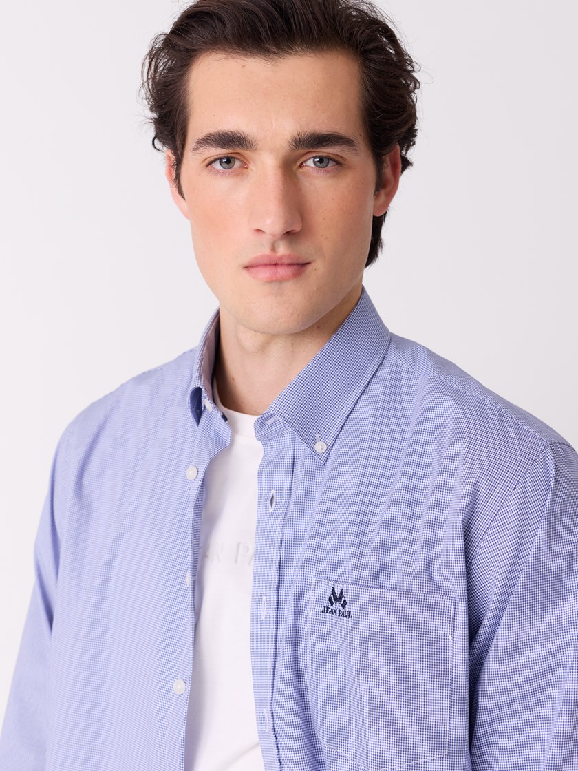 7514458 EGA 7514458_E9O-JEANPAUL-S26-Modell-Front_9904_Kendy skjorte - Classic fit EGA_Kendy skjorte - Classic fit EGA 7514458.jpg_