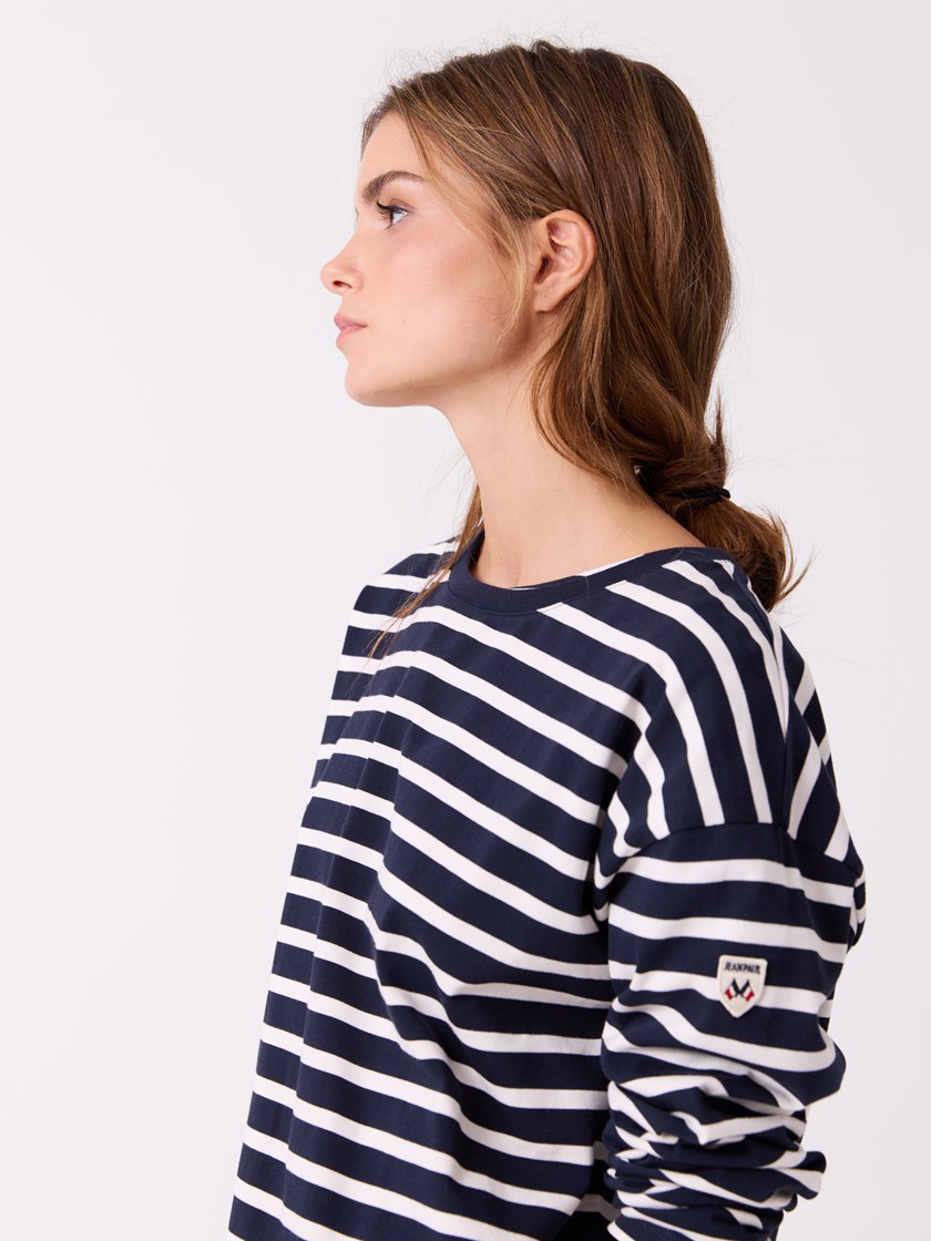 7515165 EM6 7515165_EM6-JEANPAUL-H26-Front_7960_Verna stripet genser EM6.jpg_Front||Front