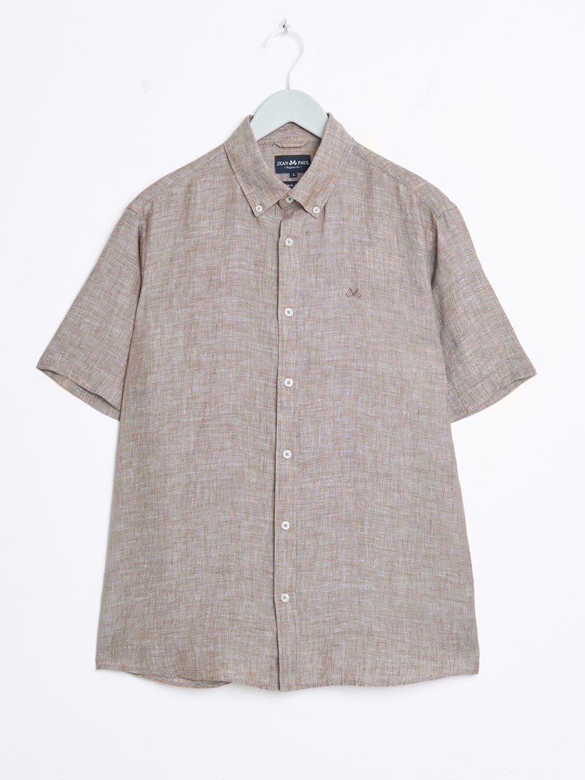 7515198 AGX 7515198_AGX-JEANPAUL-H26-Front_5443_Dillon linskjorte - Regular fit AGX.jpg_Front||Front