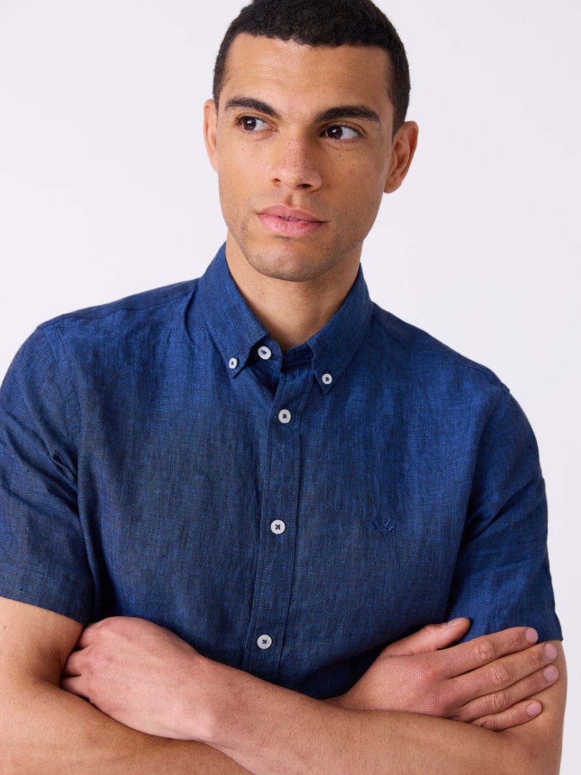 7515198 ENB 7515198_ENB-JEANPAUL-H26-Front_3160_Dillon linskjorte - Regular fit ENB.jpg_Front||Front