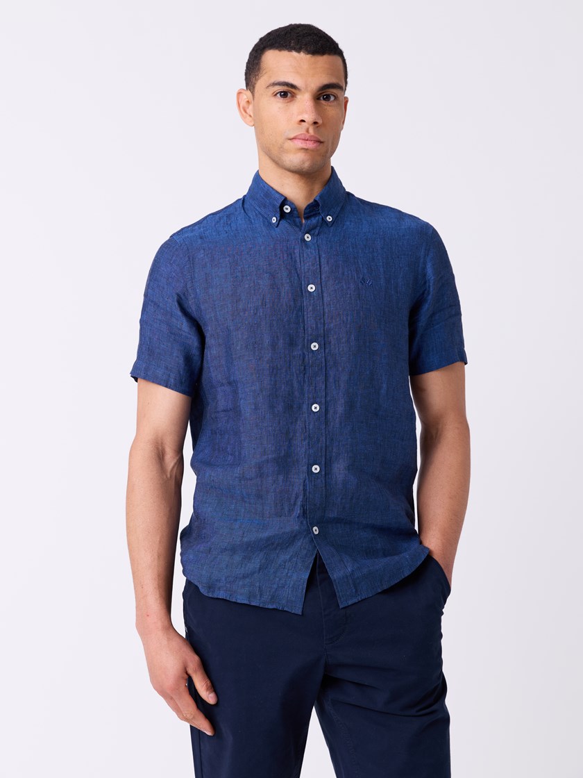 7515198 ENB 7515198_ENB-JEANPAUL-H26-Front_5670_Dillon linskjorte_Dillon linskjorte - Regular fit ENB_Dillon linskjorte - Regular fit ENB 7515198.jpg_Front||Front