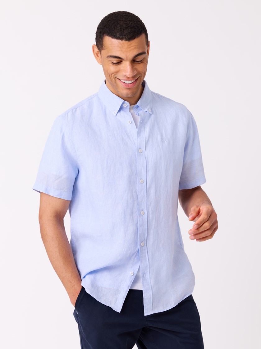 7515198 S49 7515198_S49-JEANPAUL-H26-Front_6243_Dillon linskjorte - Regular fit S49.jpg_Front||Front