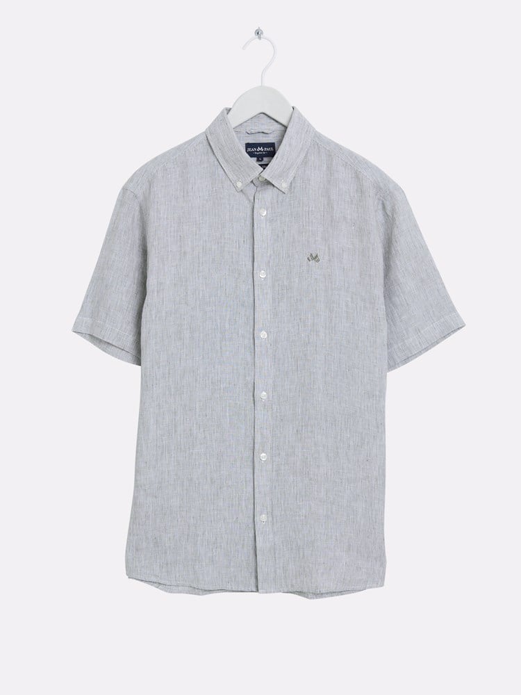 Dillon stripet linskjorte - Regular fit 7515216_GOQ-JEANPAUL-H26-Front_7149.jpg_Front||Front