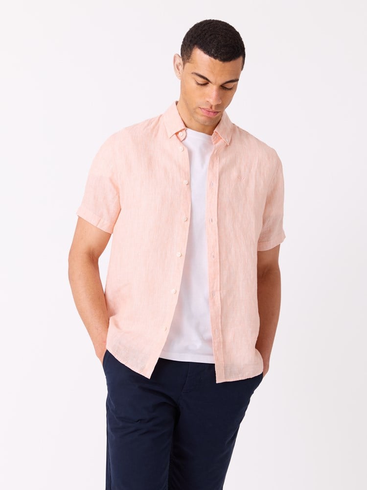 Dillon stripet linskjorte - Regular fit 7515216_MKN-JEANPAUL-H26-Front_3612_Dillon stripet linskjorte.jpg_Front