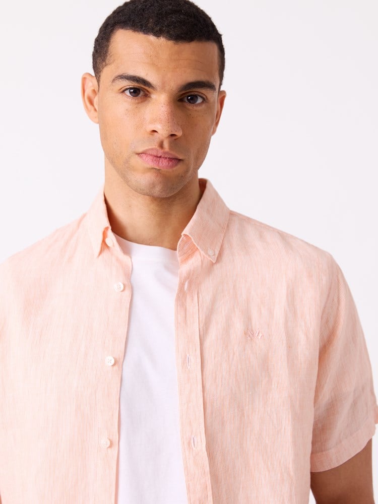 Dillon stripet linskjorte - Regular fit 7515216_MKN-JEANPAUL-H26-Front_5153_Dillon stripet linskjorte.jpg_Front