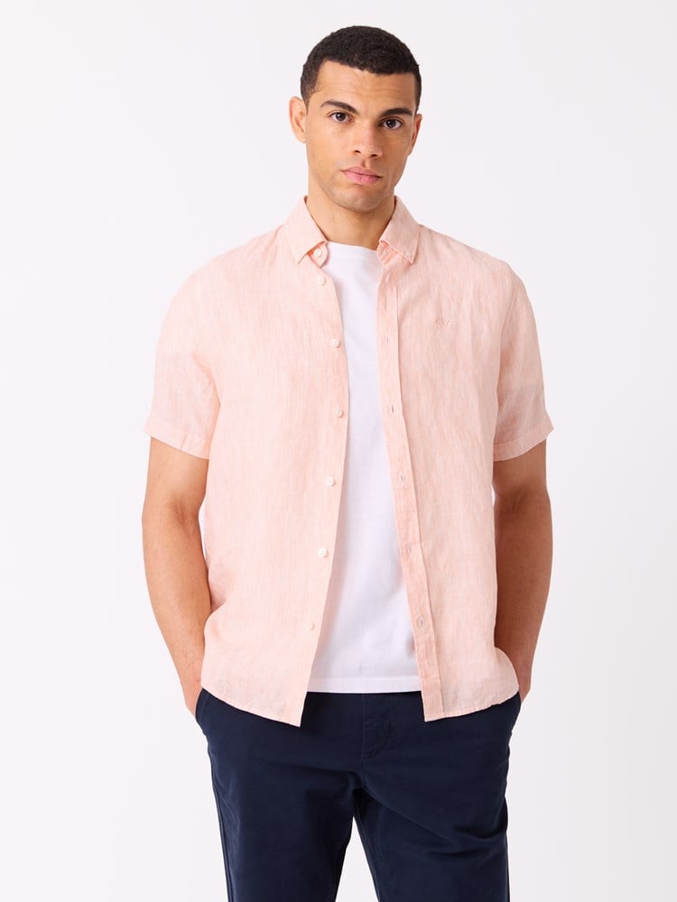 Dillon stripet linskjorte - Regular fit 7515216_MKN-JEANPAUL-H26-Front_6977_Dillon stripet linskjorte.jpg_Front