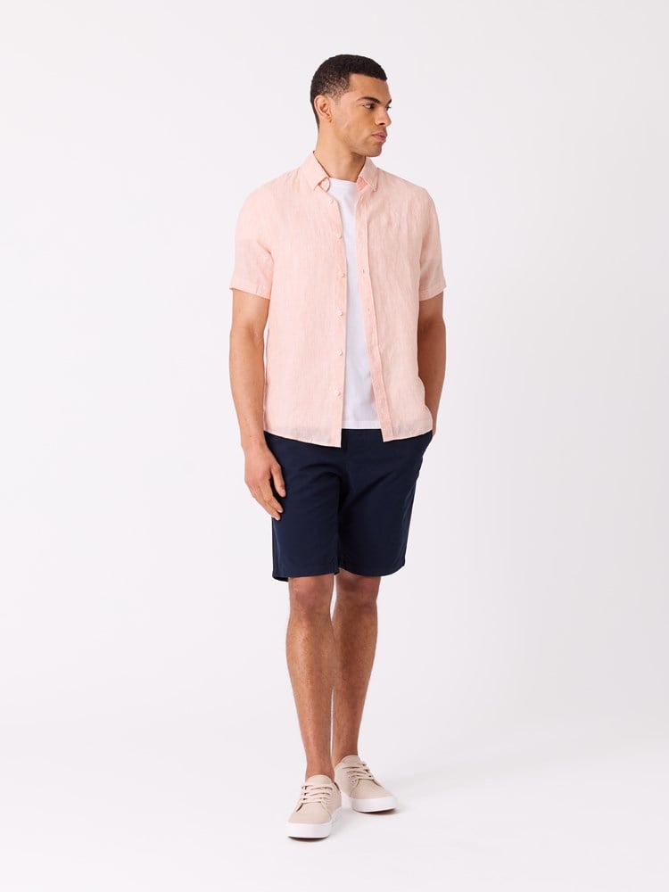 Dillon stripet linskjorte - Regular fit 7515216_MKN-JEANPAUL-H26-Front_853_Dillon stripet linskjorte.jpg_Front