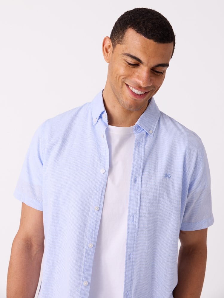 Anton skjorte - Classic fit 7515257_E9O_Jean Paul_Anton Seersucker Skjorte_H26 (7).jpg_