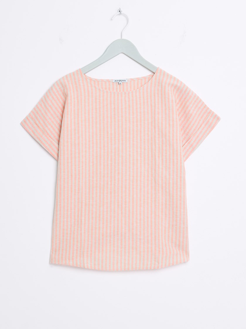 7515260 MNJ 7515260_MNJ-JEANPAUL-H26-Front_3149_Charleen stripet topp MNJ.jpg_Front||Front