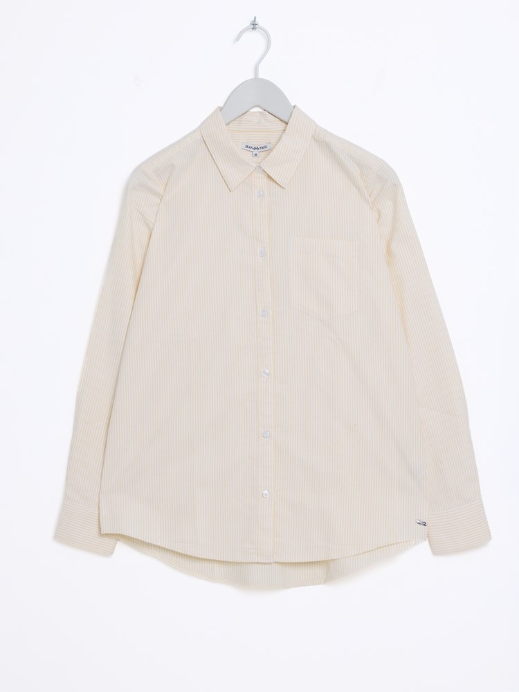 Caro stripet skjorte 7515318_Q0E-JEANPAUL-S26-Front_4296_Caro stripet skjorte Q0E.jpg_Front||Front