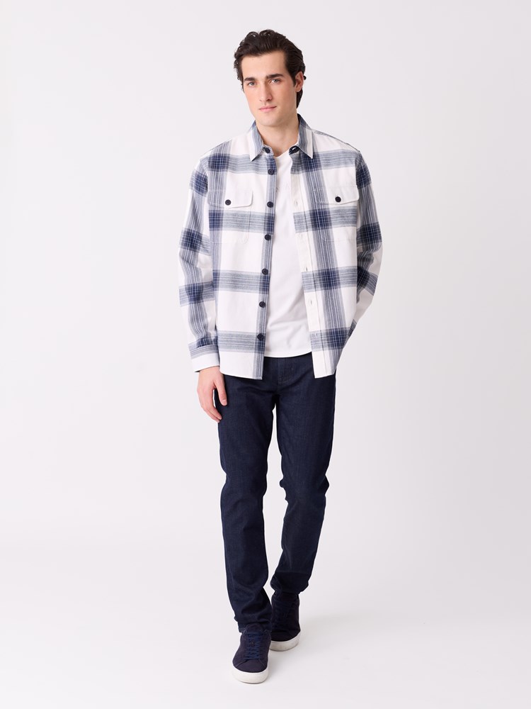 Fabrice skjortejakke 7515385_EGS-JEANPAUL-S26-Modell-Front_993_Fabrice skjortejakke EGS.jpg_Front||Front