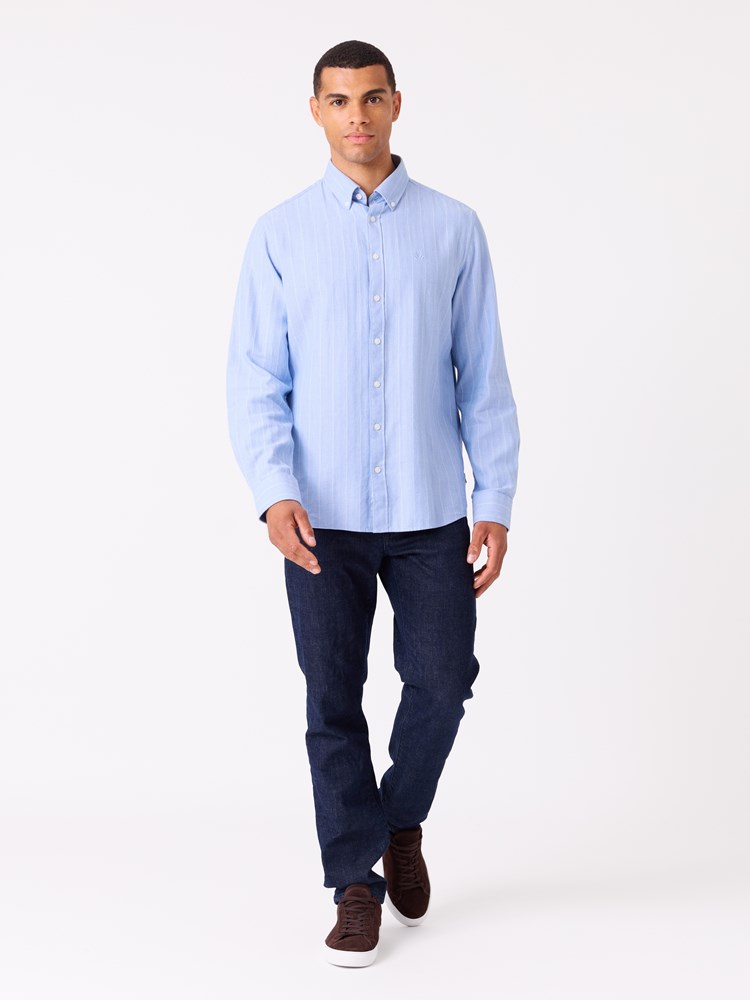 Louis skjorte - Regular fit 7515387_E9O-JEANPAUL-S26-Modell-Front_7389_Louis skjorte - Regular fit E9O.jpg_