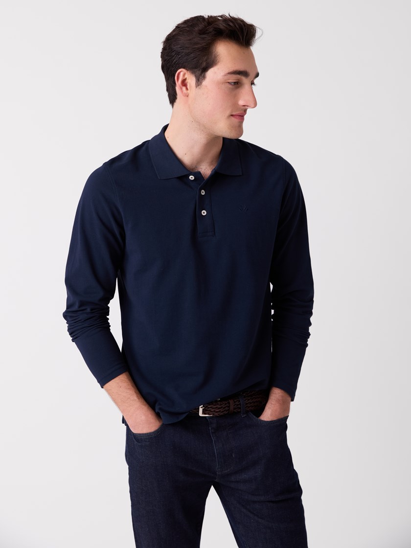 7515739 EM6 7515739_EM6-JEANPAUL-A26-Modell-Front_339_Bogart langermet pique EM6.jpg_Front||Front