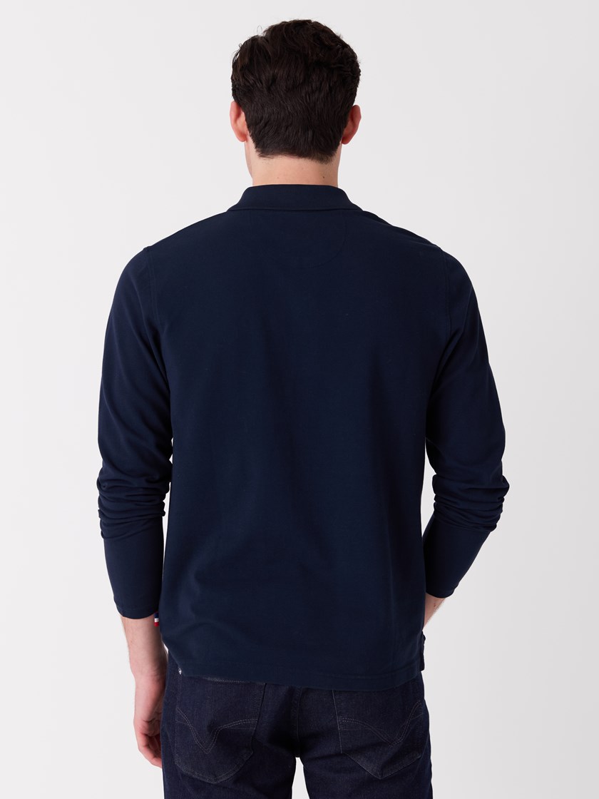 7515739 EM6 7515739_EM6-JEANPAUL-A26-Modell-Front_3457_Bogart langermet pique EM6.jpg_Front||Front