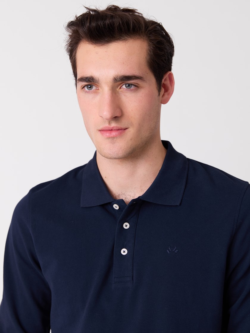 7515739 EM6 7515739_EM6-JEANPAUL-A26-Modell-Front_9267_Bogart langermet pique EM6.jpg_Front||Front