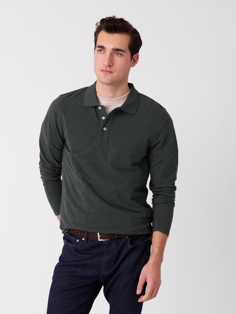 Bogart langermet pique 7515739_GPN-JEANPAUL-A26-Modell-Front_6443_Bogart langermet pique GPN.jpg_Front||Front