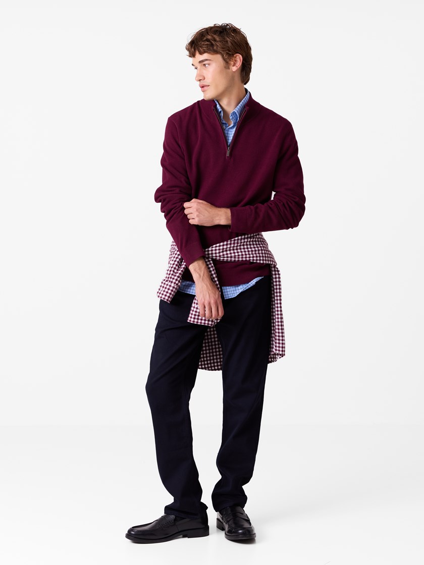 7515741 S83 7515741_S83_Jean Paul_Terry Zip Neck_A26_Modell (3)_Terry Zipneck S83.jpg_