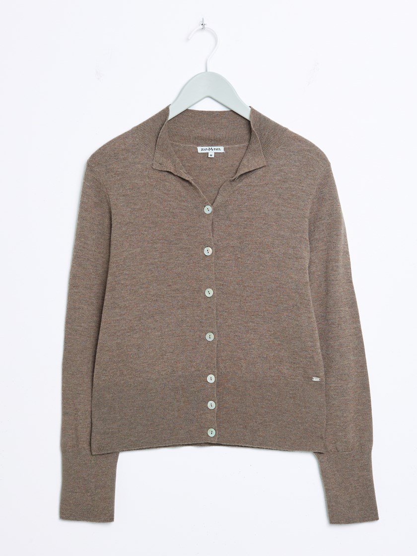 7515843 AGG 7515843_AGG-JEANPAUL-A26-Front_5697_Manel cardigan AGG.jpg_Front