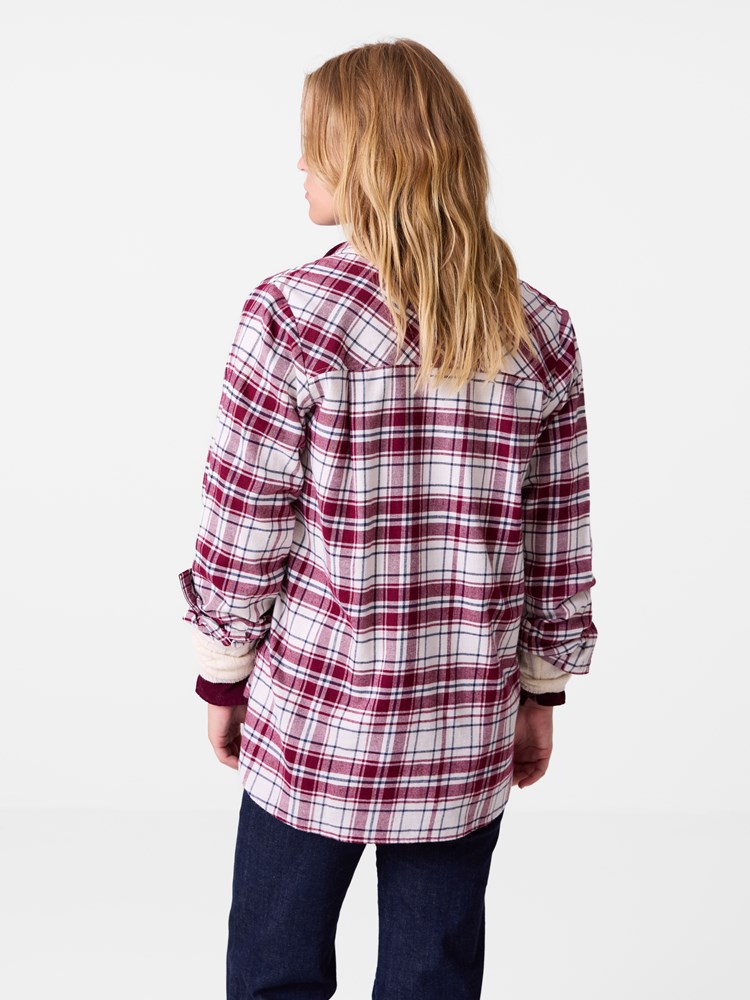 Ellynor flanellskjorte 7515862_S83_Jean Paul_Ellynor Flanellskjorte_A26_Model_Front (4).jpg_