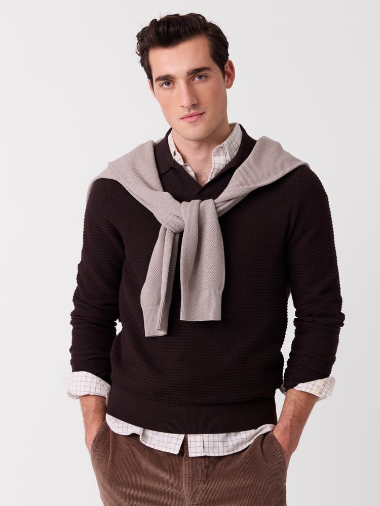 Tod polo genser 7516095_AN7-JEANPAUL-A26-Modell-Front_6375.jpg_Front||Front