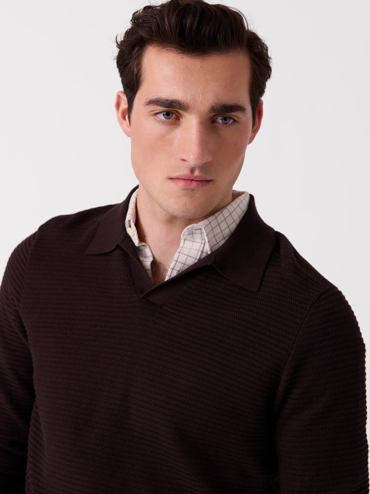 Tod polo genser 7516095_AN7-JEANPAUL-A26-Modell-Front_940.jpg_Front||Front