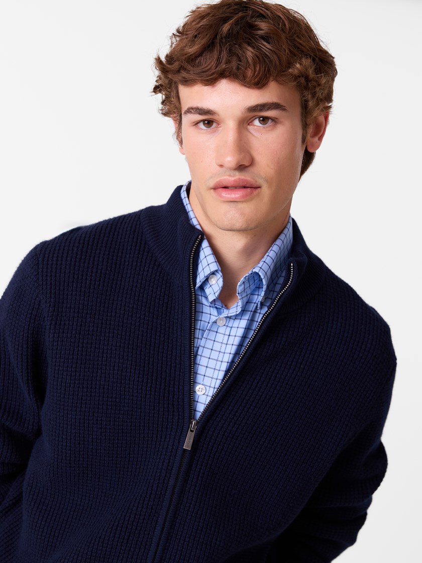 7516129 EM6 7516129_EM6-JEANPAUL-A26-Modell-Front_4010_Belfort cardigan EM6.jpg_Front||Front