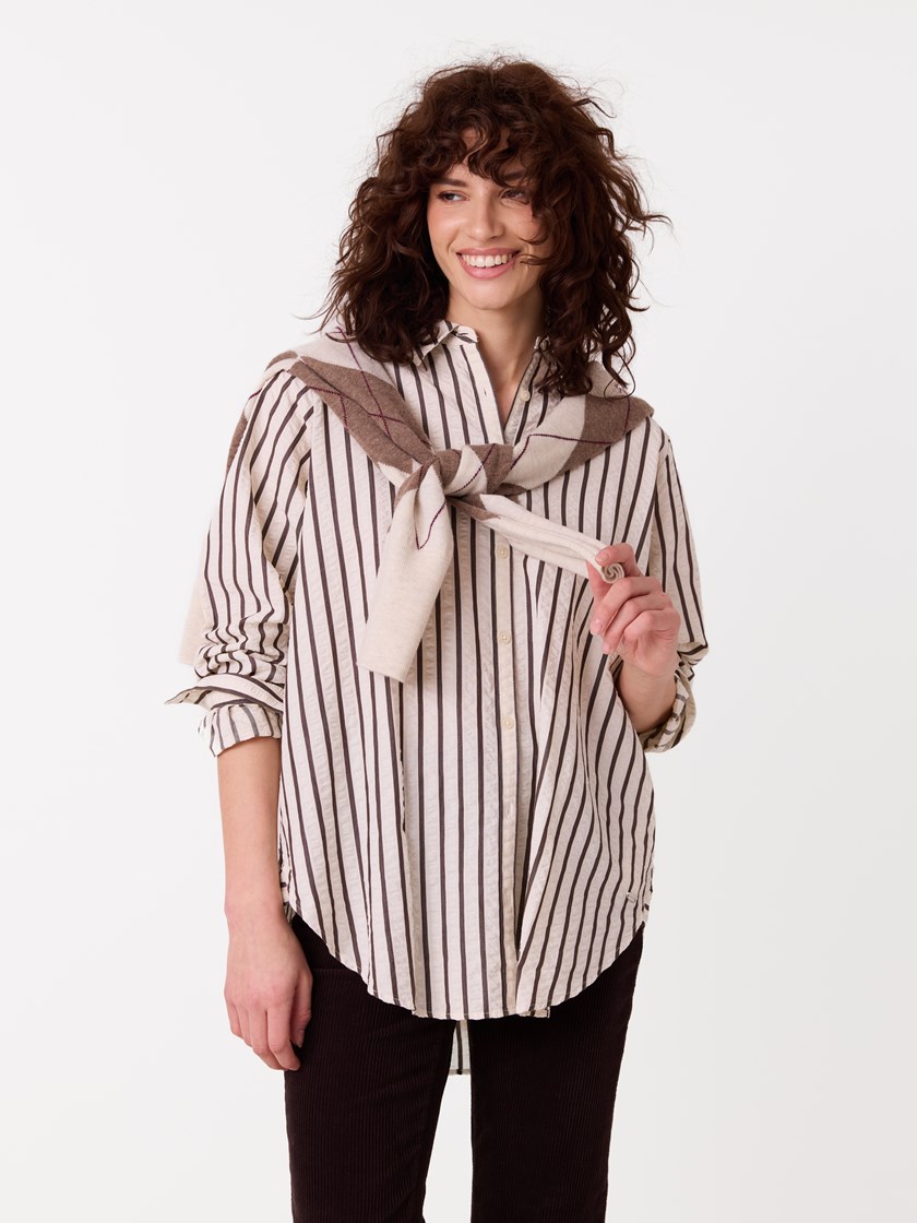 7516133 AIT 7516133_AIT-JEANPAUL-A26-Modell-Front_365_Elly skjorte AIT.jpg_Front||Front