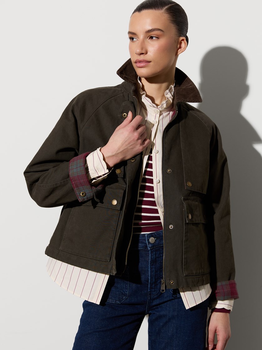 7516253 C19 7516253_C19-JEANPAUL-A26-Modell-Front_7703_Lorina jakke C19.jpg_Front||Front