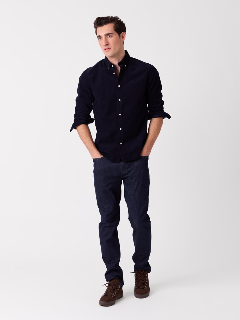 7516267 EGS 7516267_EGS-JEANPAUL-A26-Modell-Front_6435_Terrence cordskjorte - Regular fit EGS.jpg_Front||Front