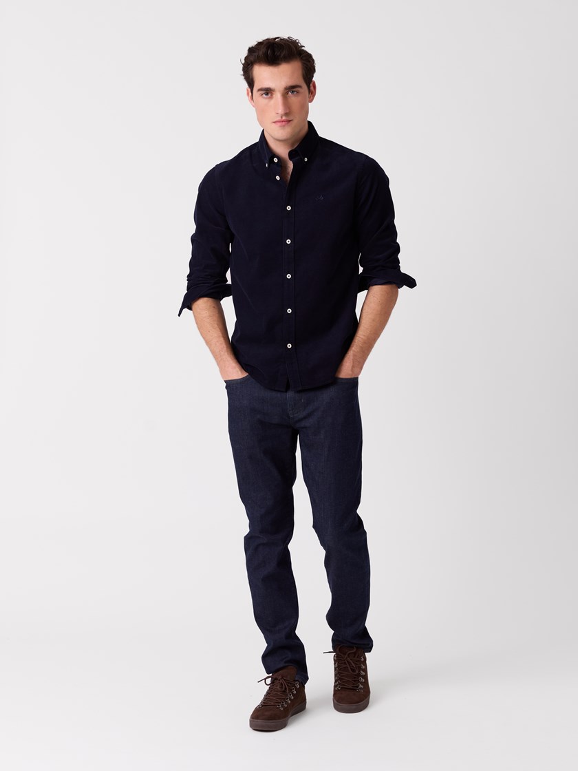 7516267 EGS 7516267_EGS-JEANPAUL-A26-Modell-Front_8472_Terrence cordskjorte - Regular fit EGS.jpg_Front||Front