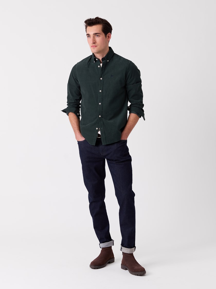 7516267 GPN 7516267_GPN-JEANPAUL-A26-Modell-Front_4543_Terrence cordskjorte - Regular fit GPN.jpg_Front||Front