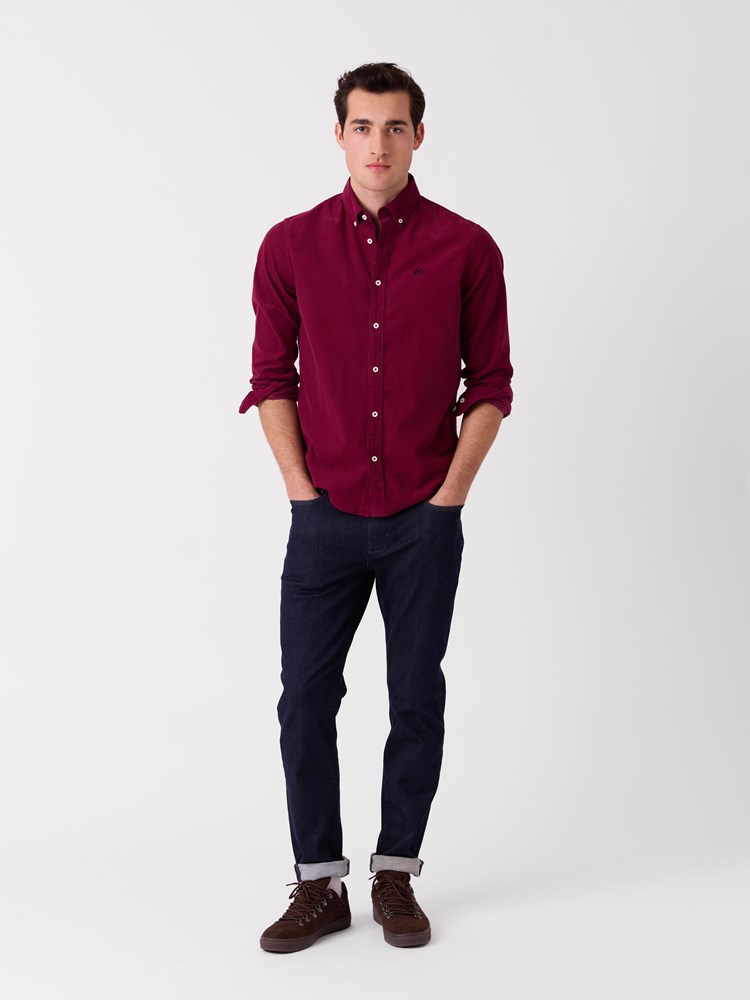 Terrence cordskjorte - Regular fit 7516267_S83-JEANPAUL-A26-Modell-Front_9614.jpg_Front||Front