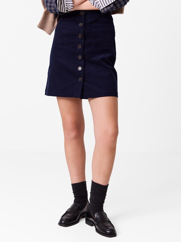 Elvira cordskjørt 7516304_EM6_Jean Paul_Elvira Cord Skjørt_A26_Modell (3).jpg_