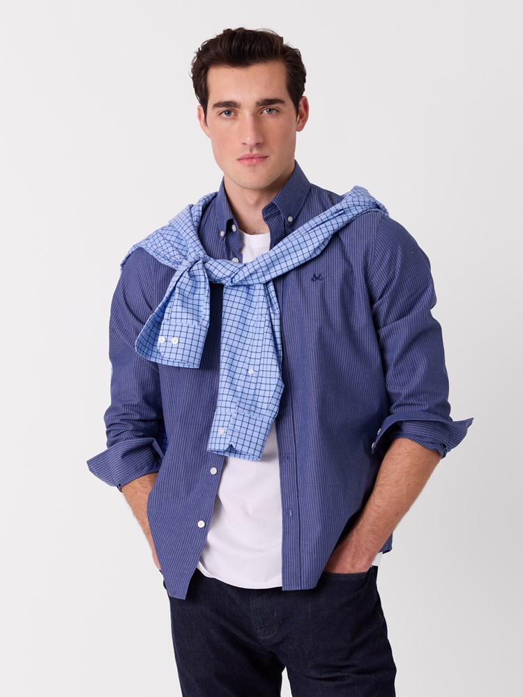 Lou stripet skjorte 7516305_EDU-JEANPAUL-A26-Modell-Front_419.jpg_Front||Front