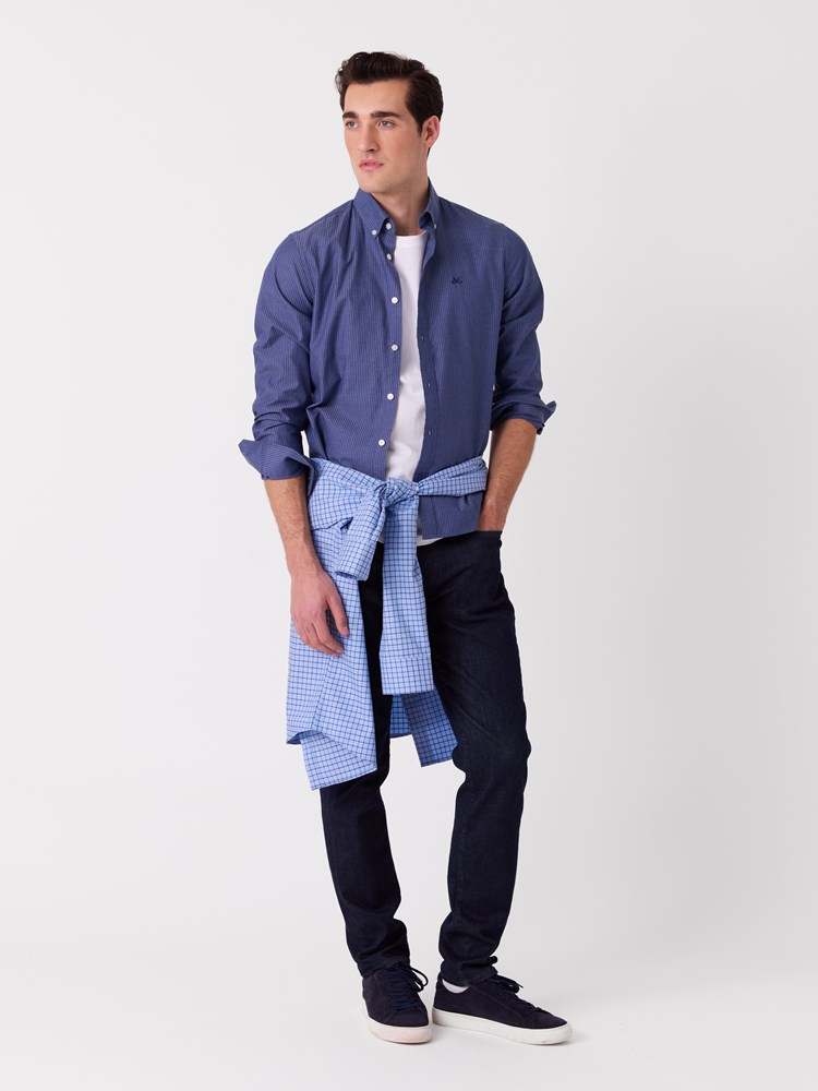Lou stripet skjorte 7516305_EDU-JEANPAUL-A26-Modell-Front_9412.jpg_Front||Front