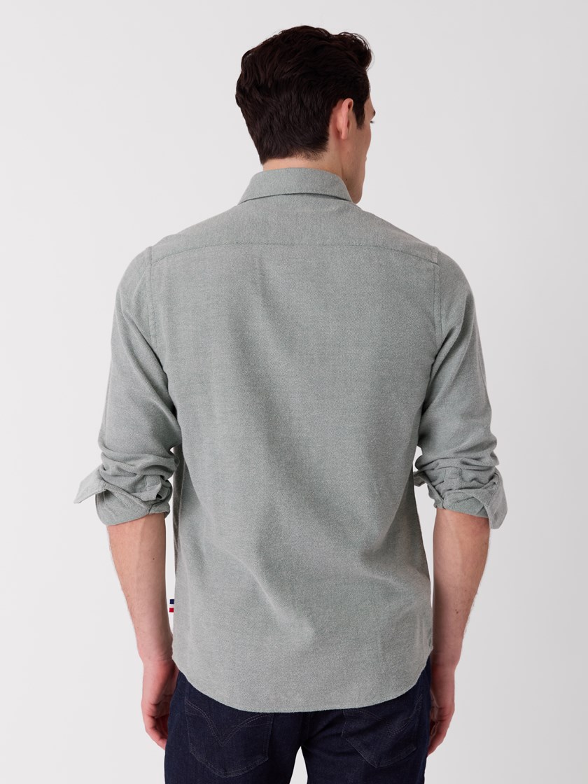 7516317 GLM 7516317_GLM-JEANPAUL-A26-Modell-Front_2061_Nicolai flanellskjorte - Regular fit GLM.jpg_Front||Front