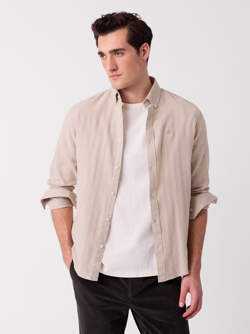 7516317 I5A 7516317_I5A-JEANPAUL-A26-Modell-Front_2191_Nicolai flanellskjorte - Regular fit I5A.jpg_Front||Front
